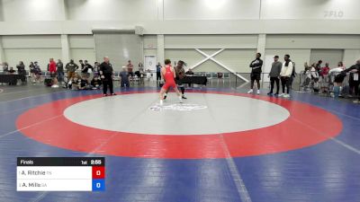 120 lbs Final - Axel Ritchie, Tn vs Antonio Mills, Ga