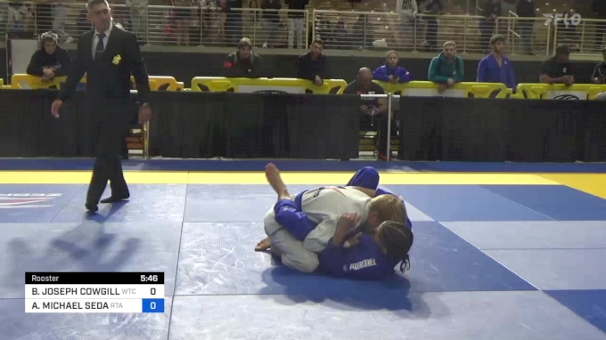 BRANDON JOSEPH COWGILL vs AARON MICHAEL SEDA 2024 Pan Jiu Jitsu IBJJF ...