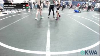 100 lbs Final - Minor Langford, Weatherford Youth Wrestling vs Rowdy Howell, Madill Takedown