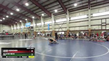 170 lbs Quarterfinal - Quayde Beck, Utah vs James Keinonen, Oregon