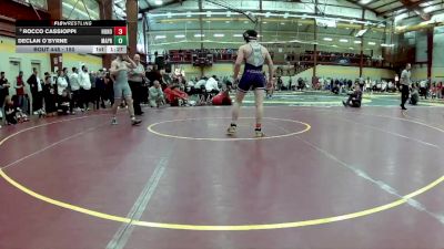 150 lbs Champ. Round 3 - Rocco Cassioppi, Hononegah vs Declan O`byrne, Malvern Prep