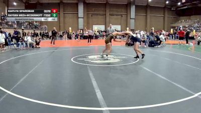 130C Quarterfinal - Kaitlyn Sparkman, Francis Howell Central vs Raygen Meza-mcdermott, Garden City