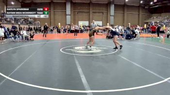 130C Quarterfinal - Kaitlyn Sparkman, Francis Howell Central vs Raygen Meza-mcdermott, Garden City