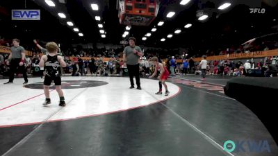 52 lbs Round Of 16 - Xander Cermak, Perry Wrestling Academy vs Christian Hathaway, Lone Grove Takedown Club