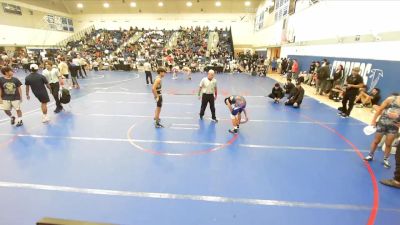 120 lbs Cons. Round 4 - Isaac Tessier, South Hills High School Wrestl vs Kainalu Jeffries, Graplr Academy