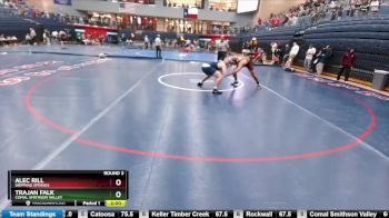 215 lbs Round 3 - Alec Rill, Dripping Springs vs Trajan Falk, Comal Smithson Valley