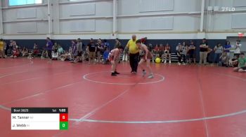 108-C lbs Round Of 16 - Mason Tanner, NY vs Jackson Webb, IN