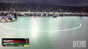 4A-106 lbs Quarterfinal - Chance Fisher, Tuttle vs Colt Horlick, Fort Gibson