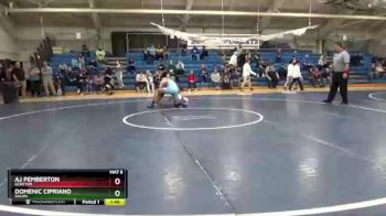 150 lbs Champ. Round 2 - Domenic Cipriano, Solon vs AJ Pemberton, Kenston