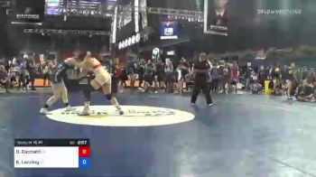 144 lbs Consi Of 16 #1 - Damiana Racciatti, New York vs Kayla Lanning, Texas