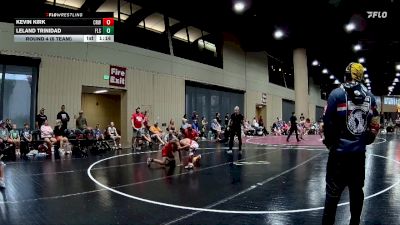 100 lbs Round 4 (6 Team) - Leland Trinidad, Florida Scorpions vs Kevin Kirk, Crossroads Wrestling