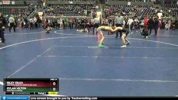 120 lbs Semifinal - Rylan Hilton, Indianola/Ubasa vs Riley Dilka, Greater Heights Wrestling-AAA