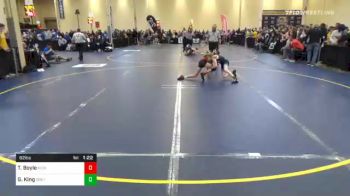 82 lbs Prelims - Tyler Boyle, Hickory vs Griffin King, Southern Lehigh