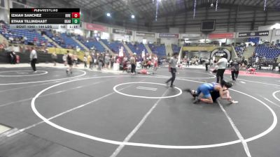 144 lbs Quarterfinal - Izaiah Sanchez, Riverdale Ridge vs Ethan Tillinghast, Bear Cave WC