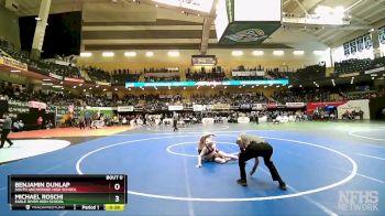 135 lbs Cons. Semi - Benjamin Dunlap, South Anchorage High School vs Michael Roschi, Eagle River High School