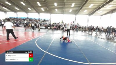 55 lbs Rr Rnd 3 - Andres Tapia, Grindhouse vs Malachi Latham, ReZults Wrestling
