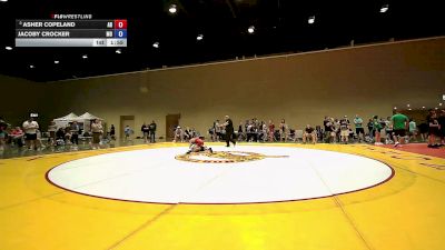 110 lbs Quarters - Asher Copeland, AR vs Jacoby Crocker, MO