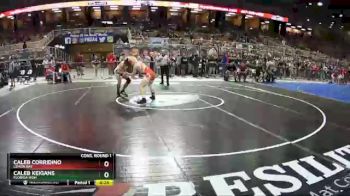 1A 145 lbs Cons. Round 1 - Caleb Corridino, Lemon Bay vs Caleb Keigans, Florida High