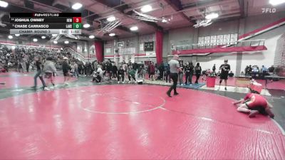 120 lbs Champ. Round 2 - Chase Carrasco, Lakeside vs Joshua Ownby, Hemet