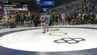 138 lbs Cons. Rd Of 32 - Johnathan Marth, Wisconsin vs Ethan Gomez, New Mexico
