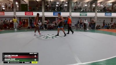 140-154 lbs Round 5 - Gianni Ruiz, Chicago Wrestling Club vs Jacobi Taylor, Team Ghost