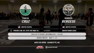 Thalia Cruz vs Hanalei Bergese 2025 ADCC Charlotte Open