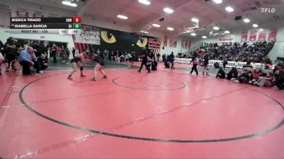 135 lbs Cons. Round 4 - Jessica Tirado, Downey vs Isabella Garcia, Santa Ana