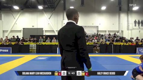 Haley Grace Seuss vs Solana Mary Leah McCaughen 2025 World IBJJF Jiu-Jitsu No-Gi Championship