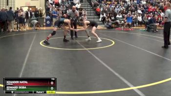 113 lbs Champ. Round 1 - Xzander Natal, Lorain vs Edward Skiba, Brunswick