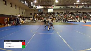 126 lbs Prelims - Eddie Galang, North Penn vs Justin Ciliotta, Montville