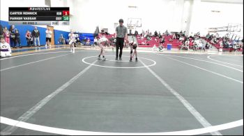 80-84 lbs Semifinal - Tegan Jones, Ponca City Wildcat Wrestling vs Tristan Leniger, Team Nomad