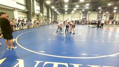 195 lbs Rr Rnd 3 - Landon Hicks, Indiana Outlaws Blue vs Logan Latimore, Camp Reynolds