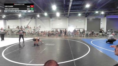 62 lbs Consi Of 8 #1 - Leo Clark, Stout Wr Ac vs Declan Espinosa, Rough House