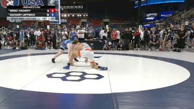 215 lbs Quarters - Meric Hagarty, Iowa vs Zachary Leftwich, Virginia