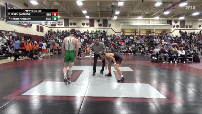 144 lbs Round 2 - Rylen Hanson, Osage vs Jase Loveless, Union, LaPorte City