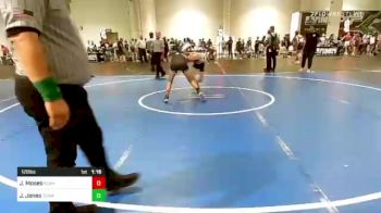 120 lbs Consi Of 32 #2 - Jhai Moses, Fcahi vs Jacob Jones, Team Quest