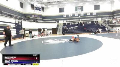 190 lbs Round 1 (4 Team) - Rylie Smith, Gold Rush vs Bella Rangel, Montana