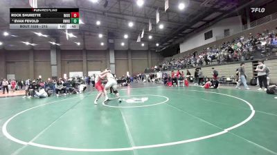 215 lbs Cons. Semi - Rock Shurette, Baylor vs Evan Fevold, Bentonville West