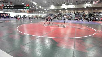 184 lbs Champ. Round 1 - Tyler Hanna, Southeastern vs Colin O`grady, St. Ambrose University