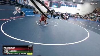165 lbs Prelim - Kaden Sanchez, Worland vs Aidan Butler, Newcastle