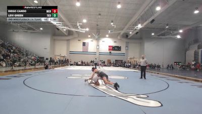 113 lbs 2nd Wrestleback (16 Team) - Levi Green, Tift County vs Diego Cando, Mill Creek