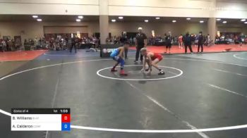 106 lbs Consolation - Breck Williams, Black Cat Wrestling Club vs Allen Calderon, Compound