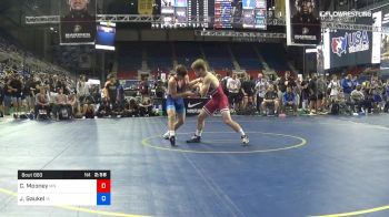 145 lbs Rnd Of 32 - Chandler Mooney, Minnesota vs Jack Gaukel, Iowa