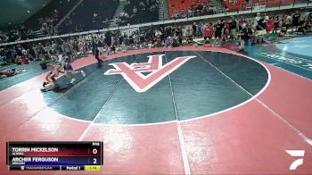 117-129 lbs Round 2 - Torrin Mickelson, Alaska vs Archer Ferguson, Oregon