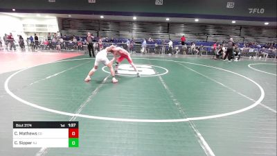 113 lbs Consi Of 32 #2 - Cooper Mathews, CO vs Carmine Sipper, NJ