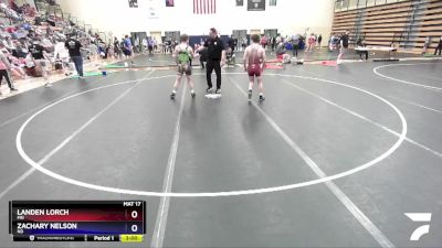 138 lbs Cons. Round 2 - Landen Lorch, MN vs Zachary Nelson, ND