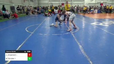 C-132 lbs Consi Of 16 #2 - Jaxon Jorgensen, IL vs Wesley Struble, PA