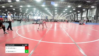 119 lbs Consi Of 16 #1 - Karter Armstrong, AL vs Jhawnluc Sprouse Jr, SC