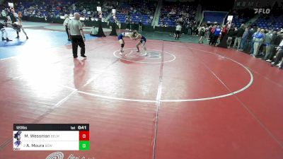 120 lbs Round Of 32 - Michael Wessman, Belmont vs Adler Moura, Bow