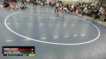 120 lbs Cons. Round 3 - Brayden Luinstra, Augusta High School Wrestling vs Robert Ruscitti, The Wrestling Academy